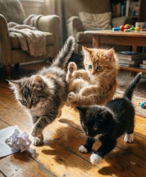 Как дружба меняет жизнь: история котёнка Царапика