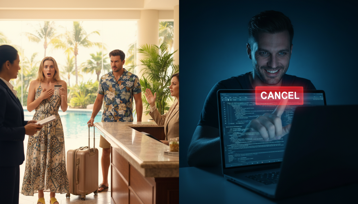 Как одна отмена бронирования разрушила любовный роман