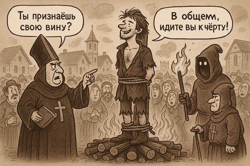 Бунтарь и Инквизиция: Психические Дебаты внутри Нас