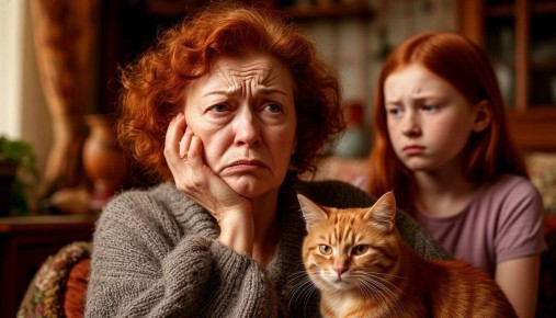 Кот вновь разгрыз провод, поскольку закрытие двери оказалось невозможным — с безысходностью вздохнула мать