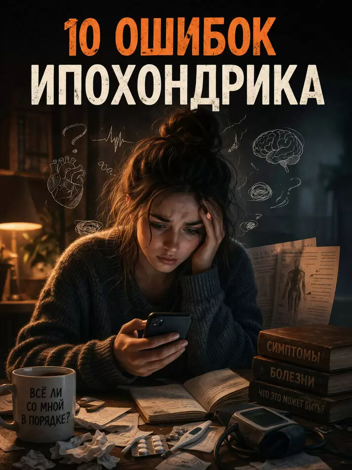 10 ошибок ипохондриков: узнай, какая из них твоя