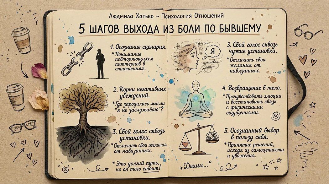 Возвращение к себе: как избавиться от страданий по бывшим
